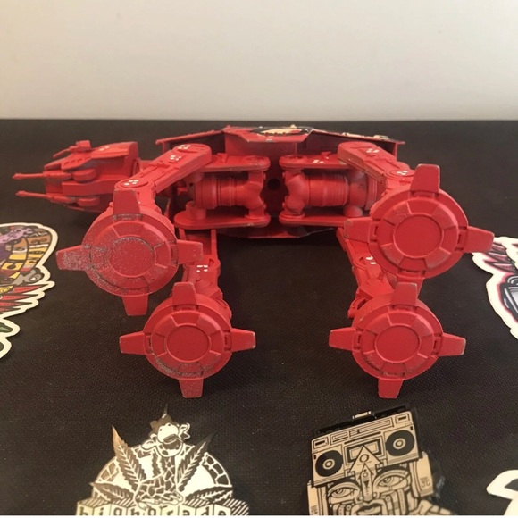 RAS TERMS painted Angelic Art StarWars AT-AT WITH RasTerms STICKER/pin Package. - Picture 7 of 8